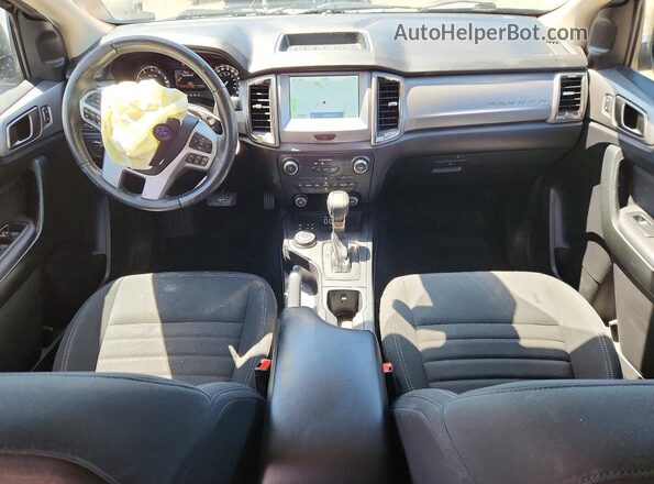1FTER4FH9MLD75048 2021 FORD RANGER Silver Widok deski rozdzielczej