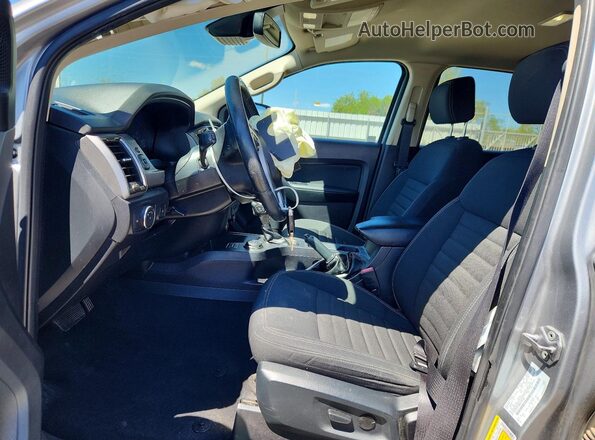1FTER4FH9MLD75048 2021 FORD RANGER Silver Widok wnętrza z przodu