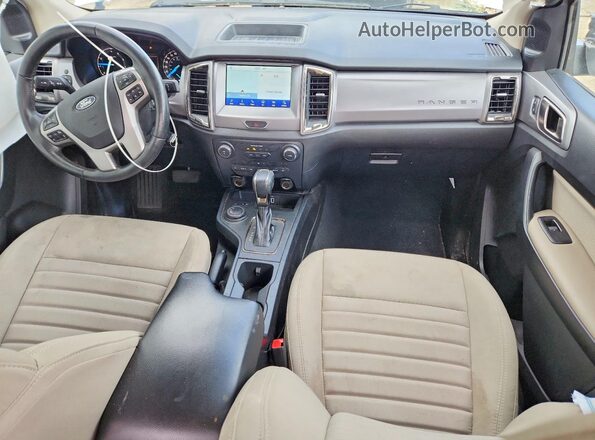 1FTER4FH9NLD48658 2022 FORD RANGER White Dashboard view