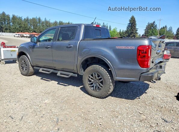 1FTER4FH9NLD55092 2022 FORD RANGER Gray Задня ліва чверть