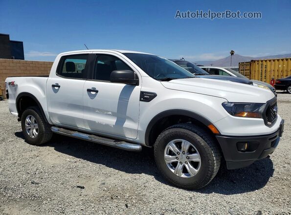 1FTER4FHXKLA20547 2019 FORD RANGER White Delantero derecho