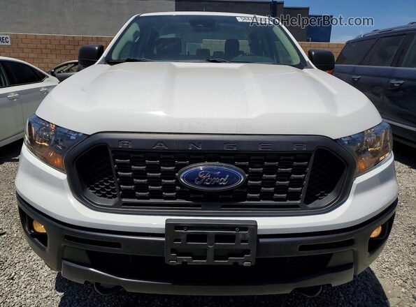 1FTER4FHXKLA20547 2019 FORD RANGER White Vista frontal