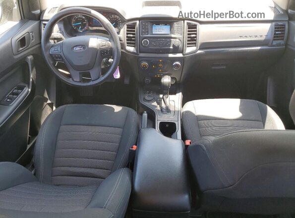 1FTER4FHXKLA20547 2019 FORD RANGER White Vista del salpicadero