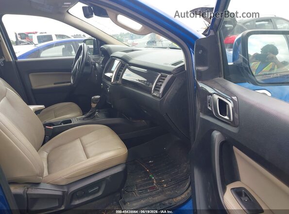 1FTER4FHXKLB04934 2019 FORD RANGER Blue Սալոնի դիմացի տեսք