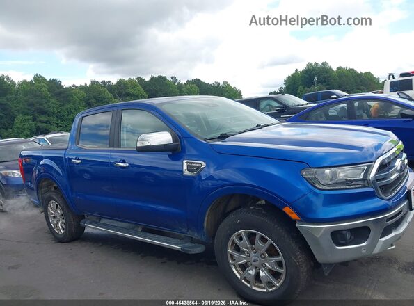 1FTER4FHXKLB04934 2019 FORD RANGER Blue Սալոնի հետևի տեսք