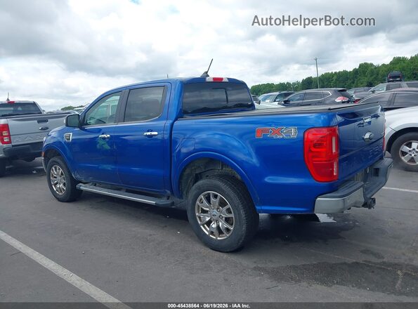 1FTER4FHXKLB04934 2019 FORD RANGER Blue Սալոնի 360 աստիճան տեսք