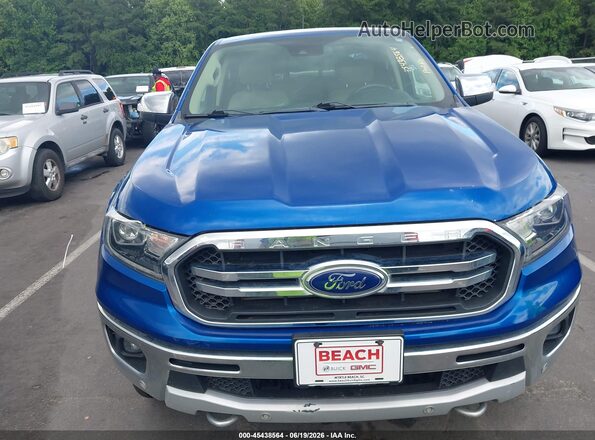 1FTER4FHXKLB04934 2019 FORD RANGER Blue Սարքավորումների վահանակի տեսք