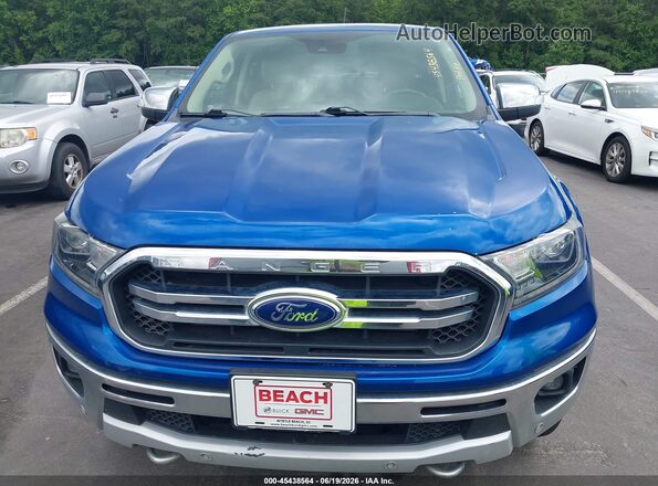 1FTER4FHXKLB04934 2019 FORD RANGER Blue Դիմացի տեսք