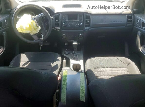 1FTER4FHXKLB05193 2019 FORD RANGER Белый Вид панели приборов