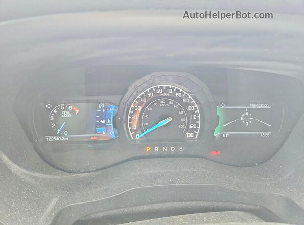 1FTER4FHXLLA50181 2020 FORD RANGER White Սարքավորումների վահանակի տեսք