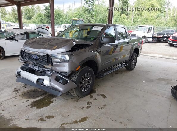 1FTER4FHXMLD44164 2021 FORD RANGER Gray Front left