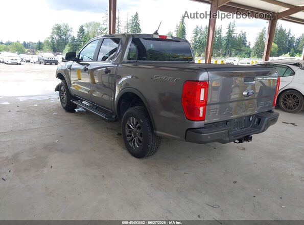 1FTER4FHXMLD44164 2021 FORD RANGER Gray Rear left