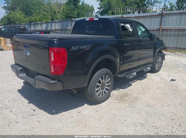 1FTER4FHXNLD54601 2022 FORD RANGER Black უკანა მარჯვენა