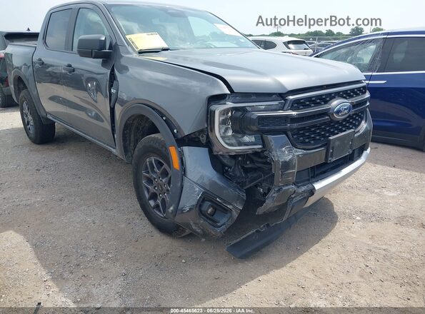 1FTER4GH1SLE34363 2025 FORD RANGER Gray Widok z przodu