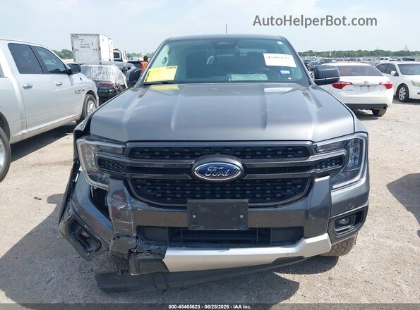 1FTER4GH1SLE34363 2025 FORD RANGER Gray Widok zestawu wskaźników