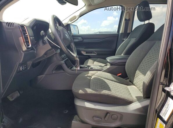 1FTER4GH4RLE15459 2024 FORD RANGER Black Widok wnętrza z przodu