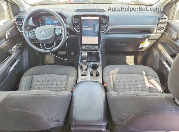 1FTER4GH5RLE13347 2024 FORD RANGER Gray Widok deski rozdzielczej