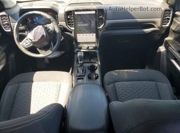 1FTER4GH7RLE51274 2024 FORD RANGER Black Вид панелі приладів