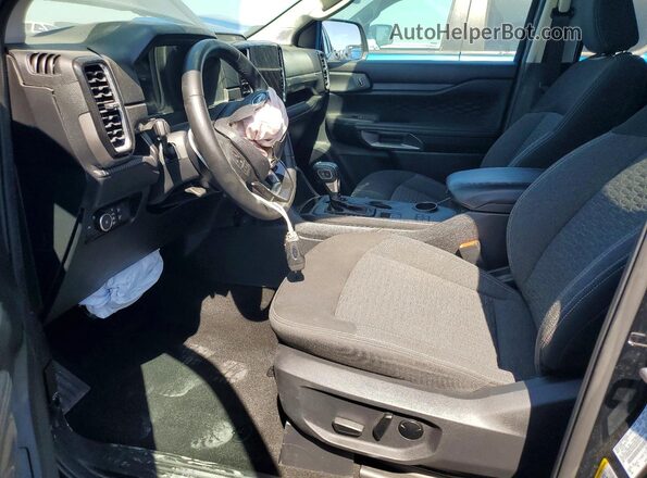 1FTER4GH7RLE51274 2024 FORD RANGER Black Вид салону спереду