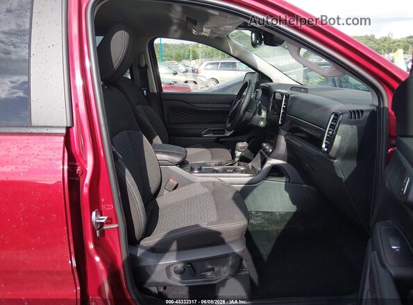 1FTER4HH1SLE36502 2025 FORD RANGER Red წინა სალონის ხედი