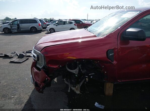 1FTER4HH1SLE36502 2025 FORD RANGER Red წინა ხედი