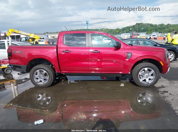 1FTER4HH1SLE36502 2025 FORD RANGER Red სალონის 360-გრადუსიანი ხედი