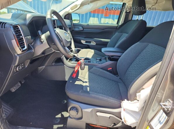 1FTER4HH4RLE60870 2024 FORD RANGER Gray Widok wnętrza z przodu