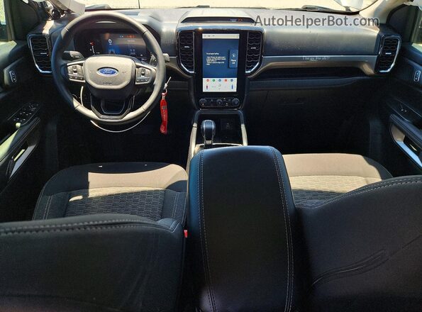 1FTER4HH4RLE60870 2024 FORD RANGER Gray Widok deski rozdzielczej