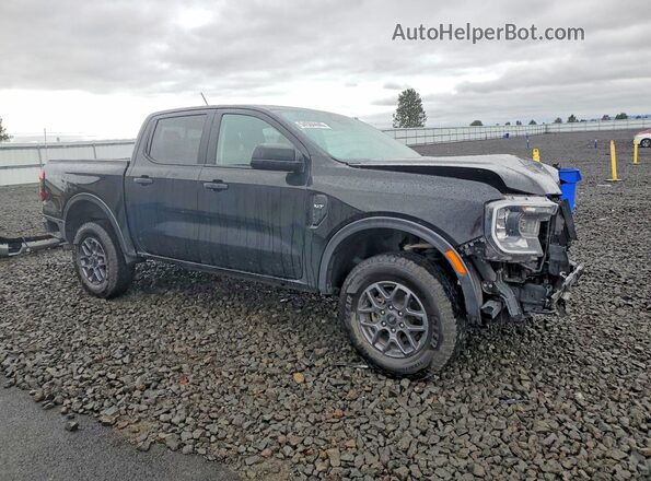 1FTER4HH6RLE00878 2024 FORD RANGER Черный Передняя правая четверть