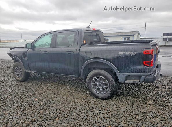 1FTER4HH6RLE00878 2024 FORD RANGER Черный Задняя левая четверть