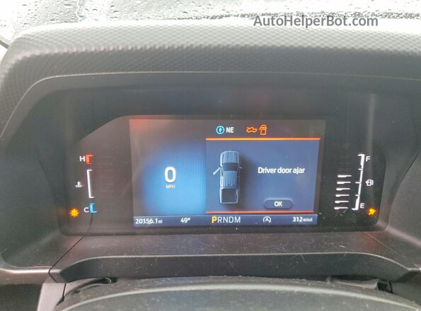 1FTER4HH6RLE00878 2024 FORD RANGER Черный Вид щитка приборов