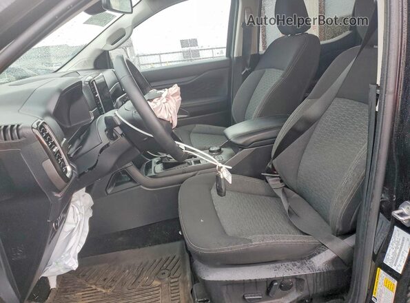1FTER4HH6RLE00878 2024 FORD RANGER Черный Вид салона спереди