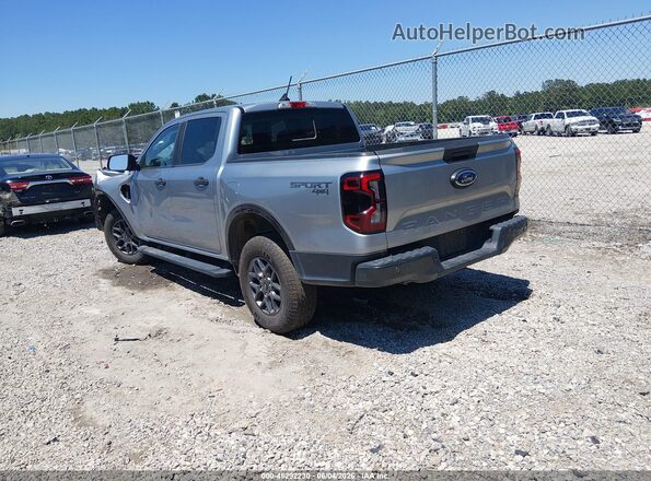1FTER4HH8RLE21876 2024 FORD RANGER Silver Rear left