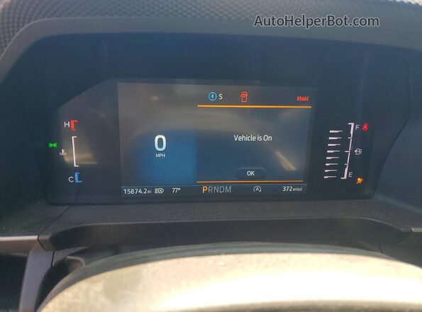 1FTER4HH8RLE66073 2024 FORD RANGER Charcoal Widok zestawu wskaźników
