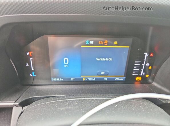 1FTER4HH9RLE32658 2024 FORD RANGER Gray Vista del cuadro de instrumentos