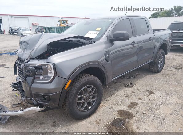 1FTER4HH9TLE17827 2026 FORD RANGER Gray Առջևի ձախ երեք քառորդ տեսարան