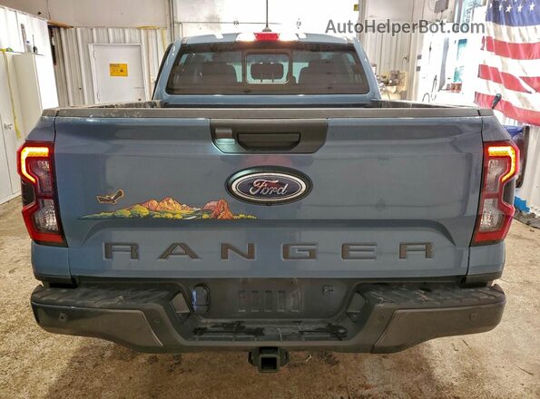 1FTER4HP5RLE62053 2024 FORD RANGER Blue Rear view