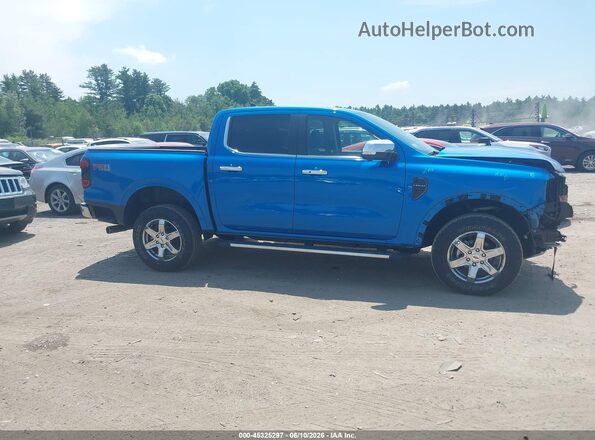 1FTER4KPXRLE69136 2024 FORD RANGER Blue Սալոնի 360 աստիճան տեսք