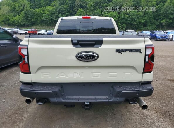 1FTER4LR3SLE39076 2025 FORD RANGER Cream Вид ззаду