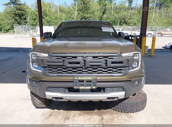 1FTER4LR4RLE06565 2024 FORD RANGER Brown Instrument cluster view
