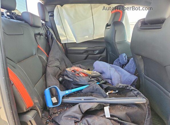 1FTER4LR4SLE52323 2025 FORD RANGER Gray Rear seats view