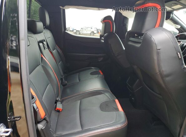 1FTER4LR6RLE02307 2024 FORD RANGER Black Widok tylnych siedzeń