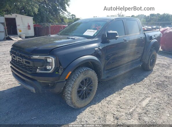 1FTER4LR8RLE06892 2024 FORD RANGER Black Առջևի ձախ երեք քառորդ տեսարան