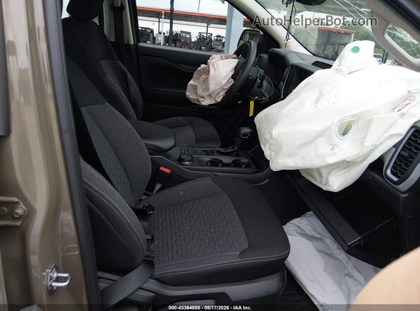 1FTER4PH0SLE04304 2025 FORD RANGER Tan Widok wnętrza z przodu