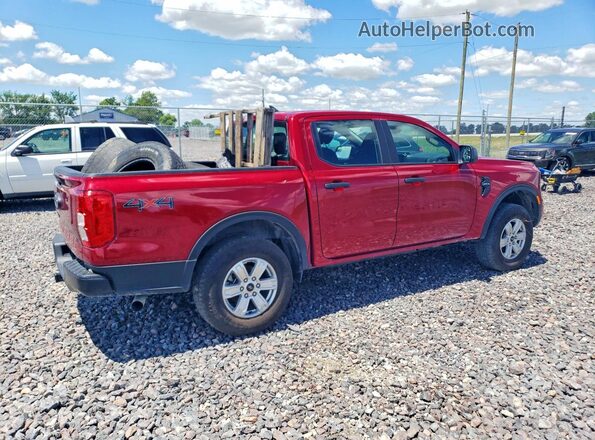 1FTER4PH2SLE03414 2025 FORD RANGER Red Rear right