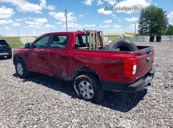 1FTER4PH2SLE03414 2025 FORD RANGER Red Rear left