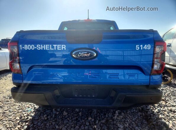 1FTER4PH2SLE25493 2025 FORD RANGER Blue Հետևի տեսք
