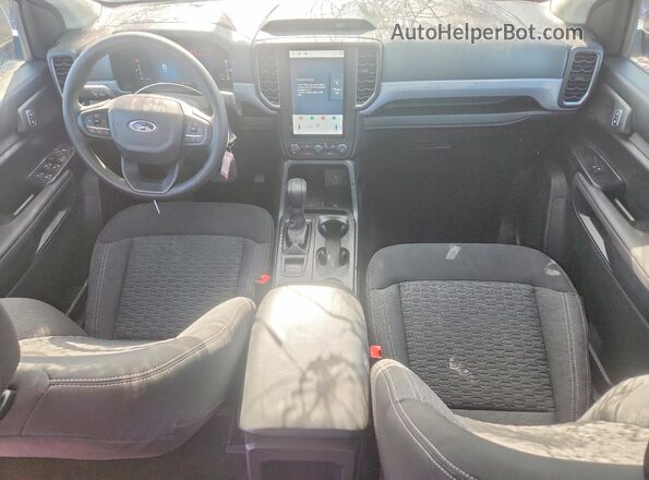 1FTER4PH2SLE25493 2025 FORD RANGER Blue Առջևի վահանակի տեսք