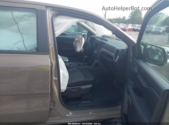 1FTER4PH3SLE13093 2025 FORD RANGER Brown Вид салону спереду