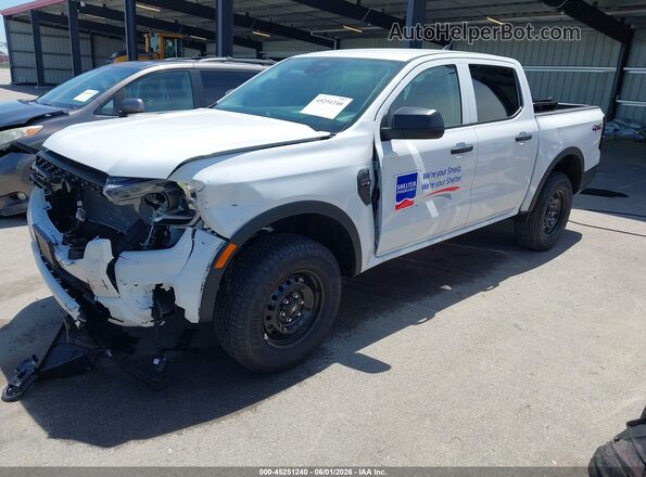 1FTER4PH5TLE09967 2026 FORD RANGER White წინა მარცხენა ხედი სამი მეოთხედიდან